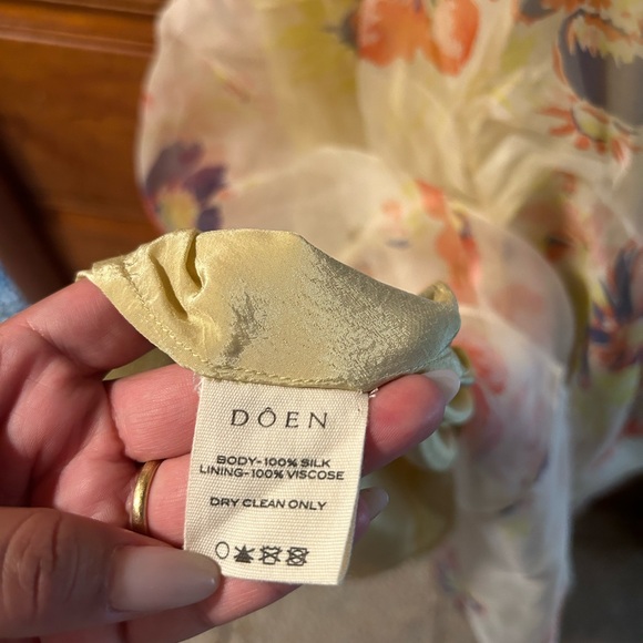 Doen Aurelie dress in - professionally hemmed to 47” from neck to hem line - Picture 10 of 13